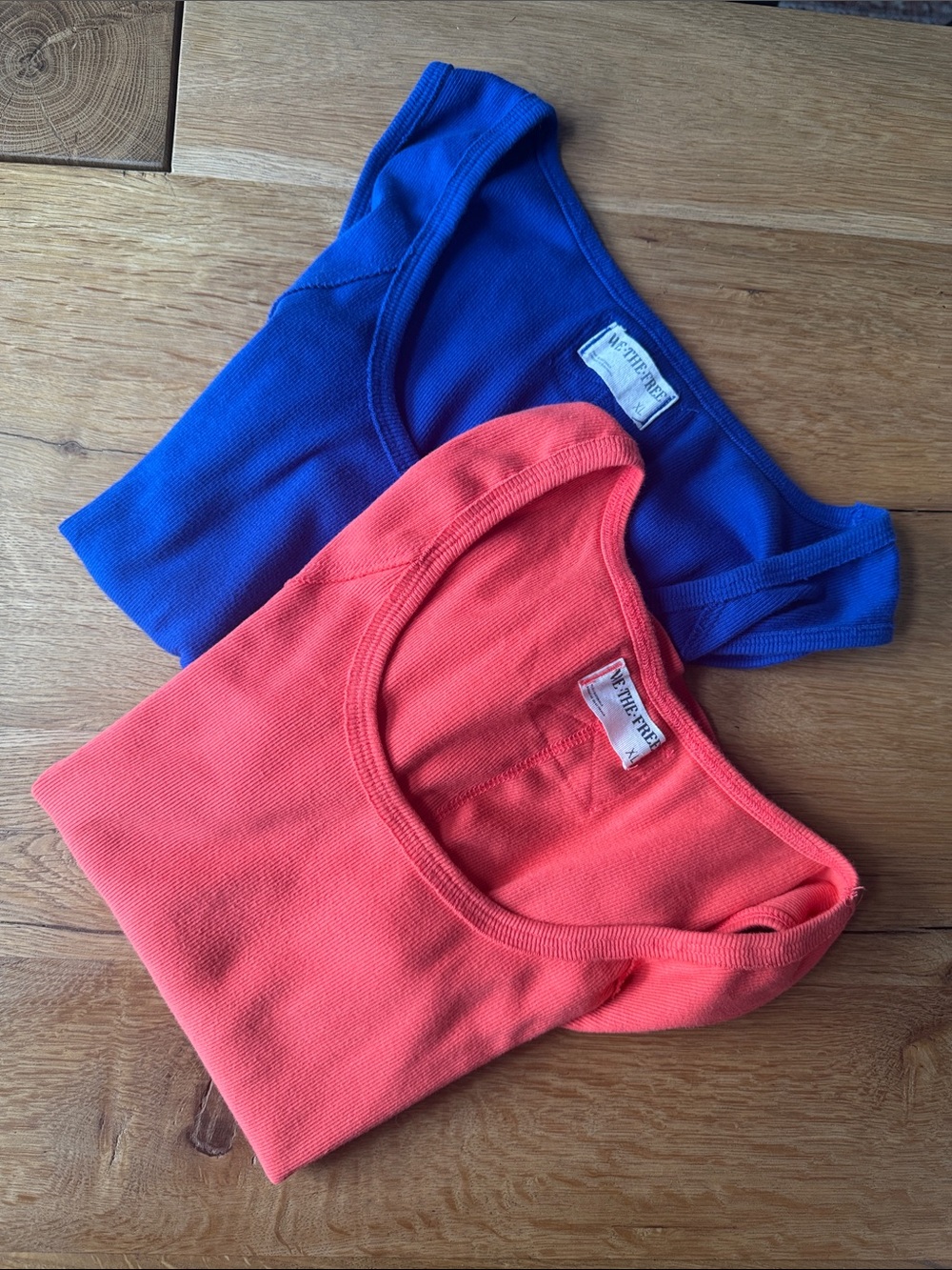 We The Free Hummingbird Tank Bundle Radiant Watermelon and Electric Indigo Sz XL